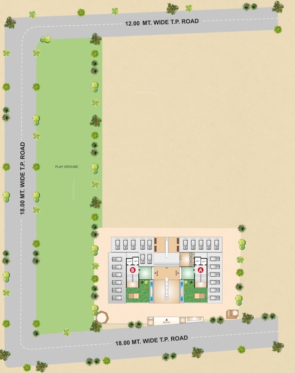 the address Layout Plan