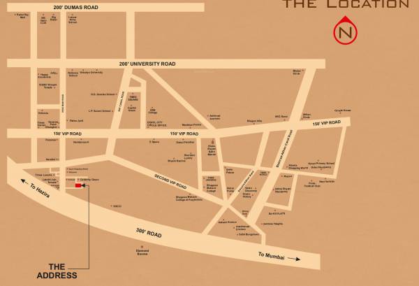  the-address Location Plan