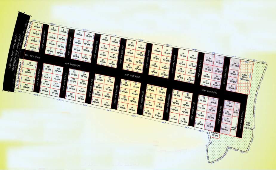  lemon valley Layout Plan