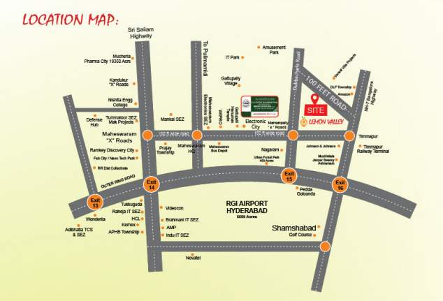  lemon valley Location Plan