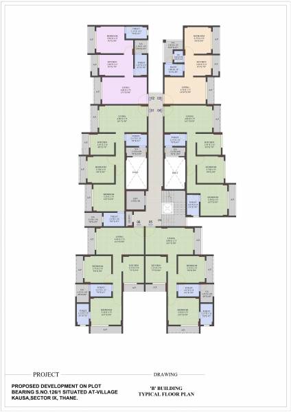  residency B Wing Cluster Plan