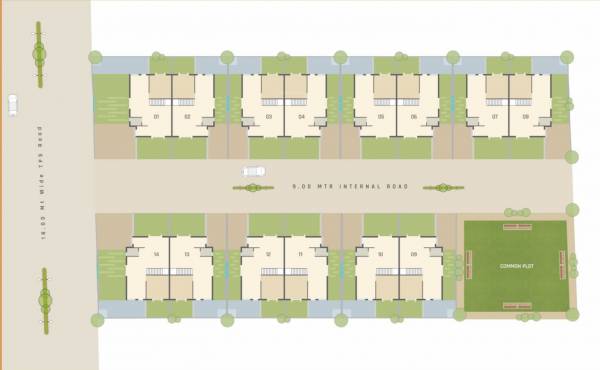  satva-villa Layout Plan