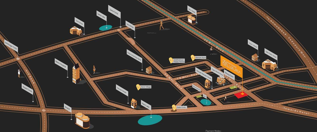  ratnam luxuria Location Plan