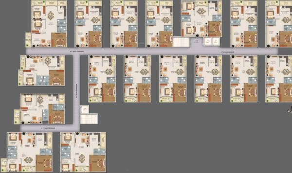  cosmopolis Cosmopolis Cluster Plan From 1st To 5th Floor