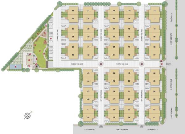  shree-bungalows Layout Plan