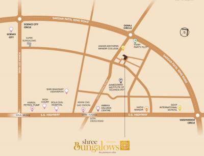  shree-bungalows Location Plan