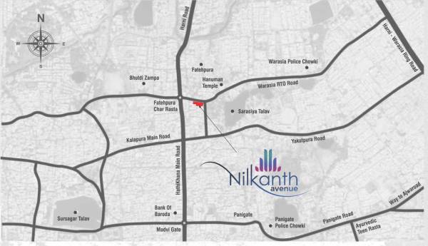 Location Plan nilkanth-avenue Location Plan