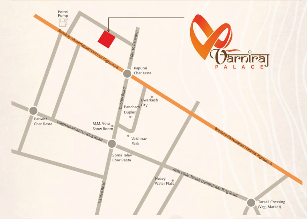  varniraj palace Location Plan