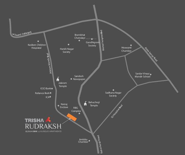 Location Plan rudraksh Location Plan