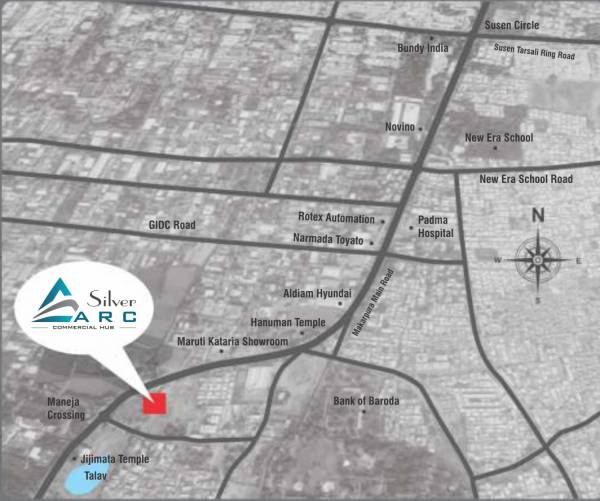  silver-arc Location Plan