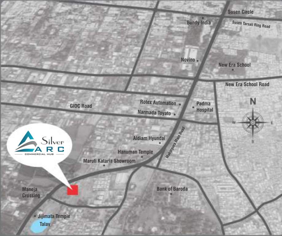  silver arc Location Plan