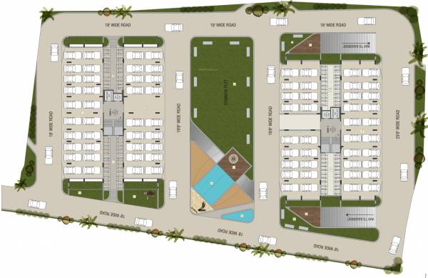  vicenza-highdeck-ii Tower A & B Cluster Plan For Ground Floor