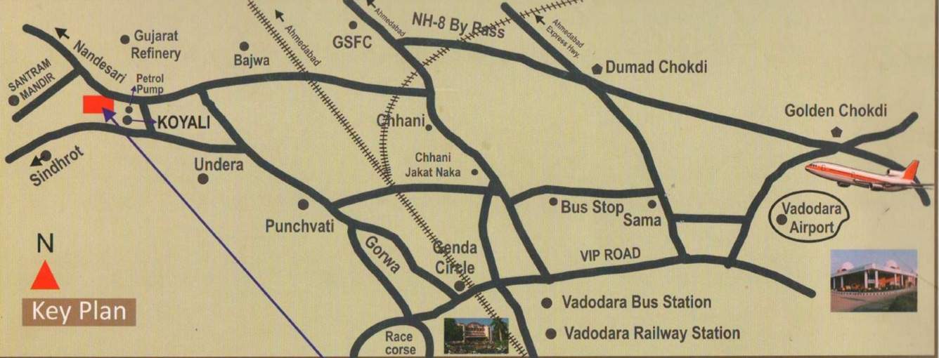  bunglows Location Plan