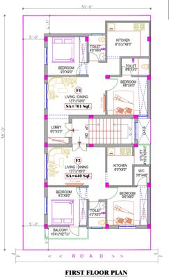  shri-win-flats Shri Win Flats Cluster Plan for 1st Floor