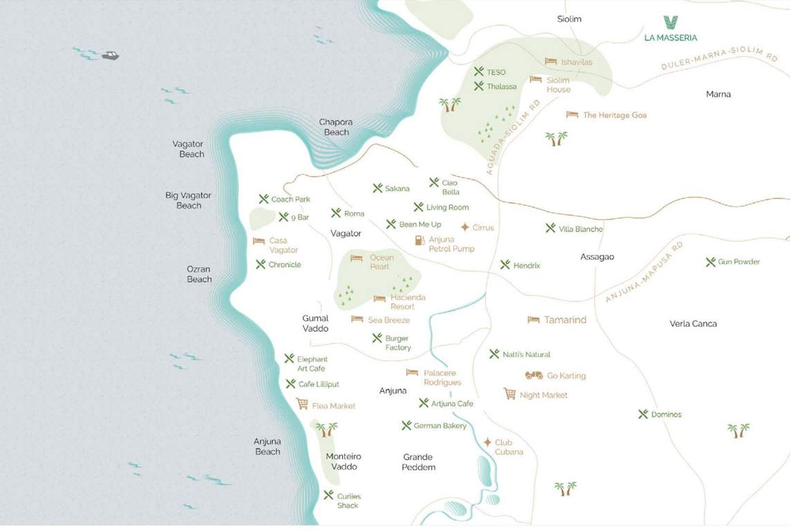  la masseria Location Plan