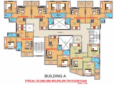  shri-sai-park Block A Cluster Plan