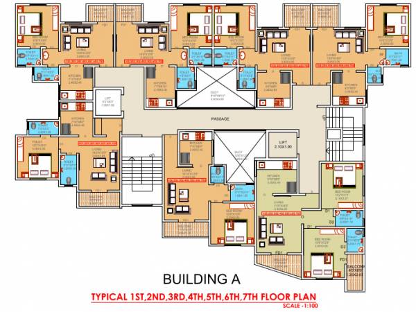  shri-sai-park Block A Cluster Plan