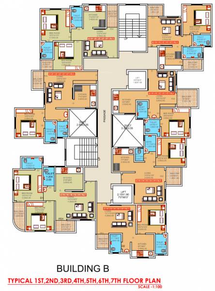  shri-sai-park Block B Cluster Plan