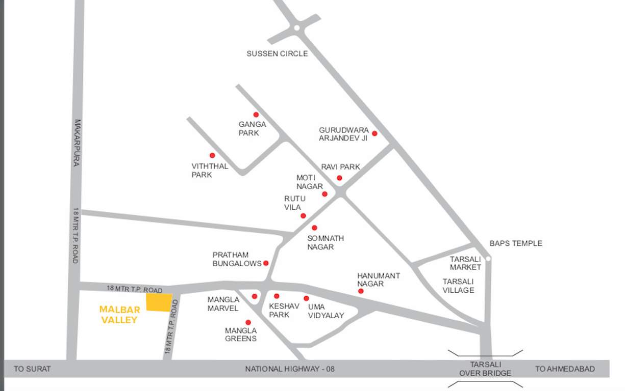  malbar valley Location Plan