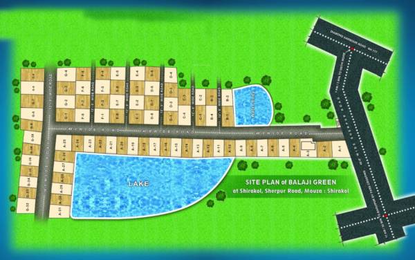  balaji-greens Layout Plan
