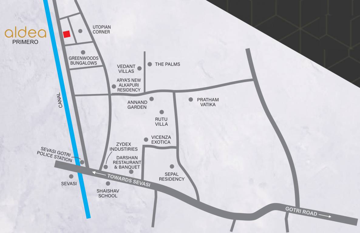 primero Location Plan