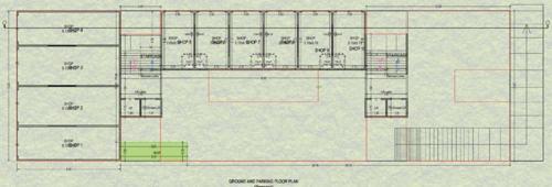  mohammadi-heights A, B, C And D Cluster Plan for ground Floor