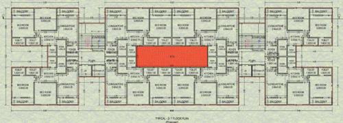 mohammadi-heights A, B, C And D Cluster Plan from 2nd to 7th Floor