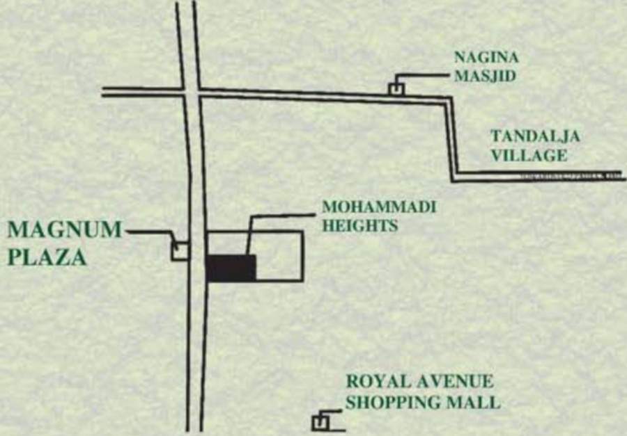  mohammadi heights Location Plan