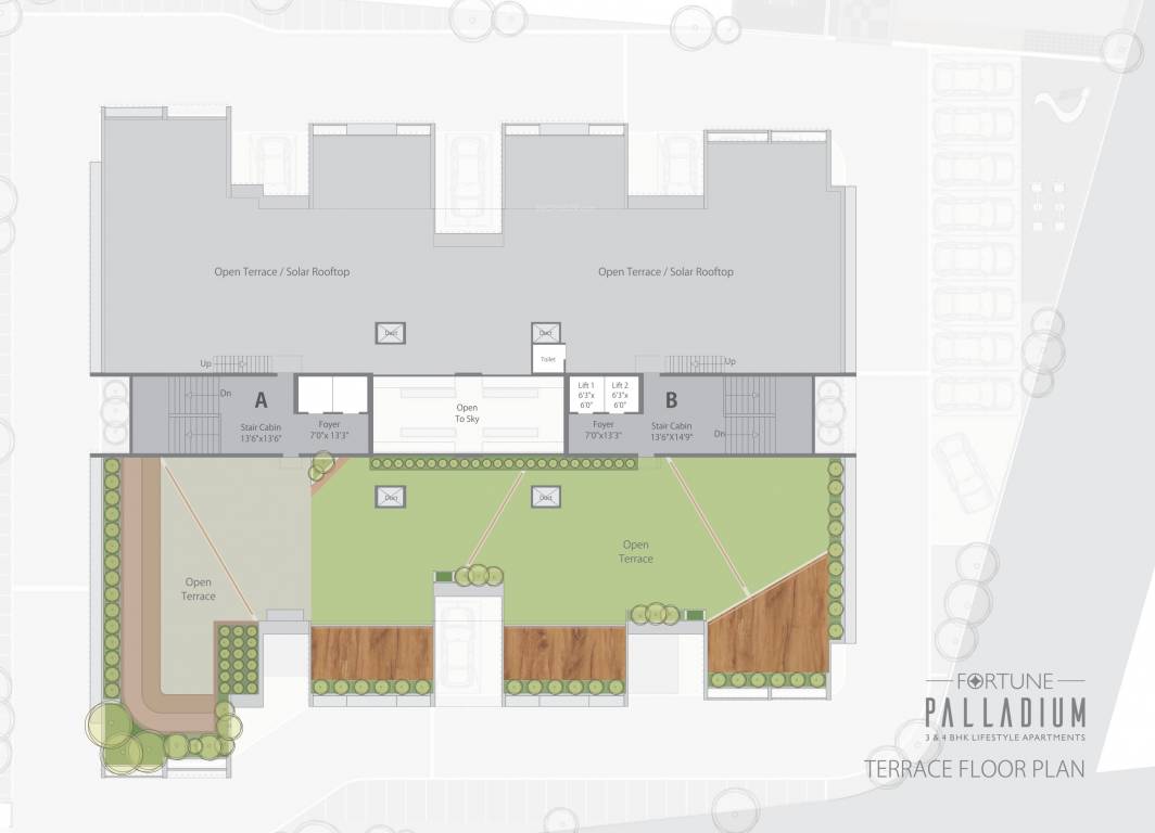  palladium Block A Cluster Plan