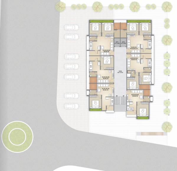  joy-heights Joy Heights Cluster Plan from 1st to 7th Floor