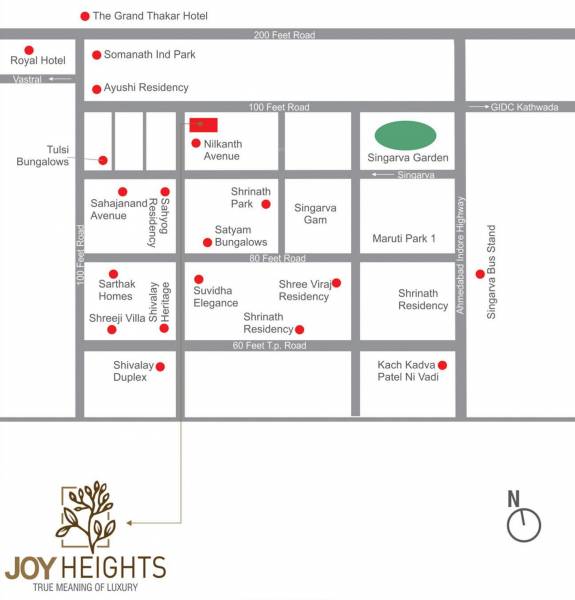  joy-heights Location Plan