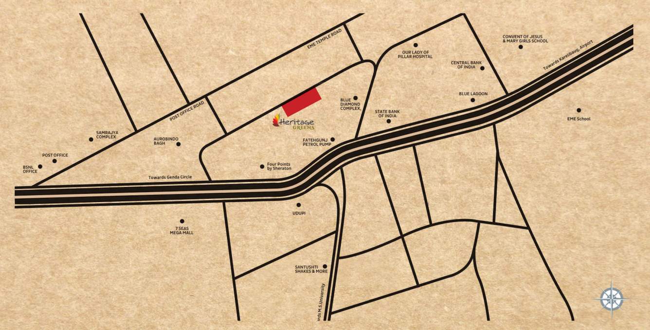  heritage green Location Plan