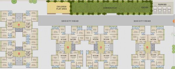  bhagwat-enclave Tower A, B, C, D, & E Cluster Plan
