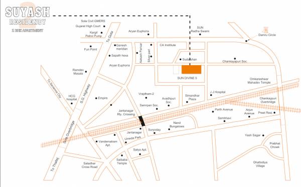 suyash-residency-2 Location Plan