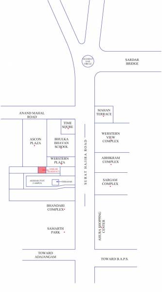 Location Plan omkar-residency Location Plan