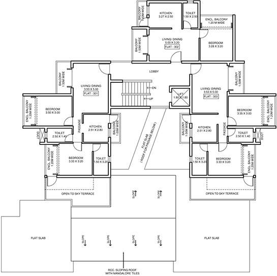  dr carmino lobo edifice B And F Dr Carmino Lobo Edifice Cluster Plan for 3rd Floor