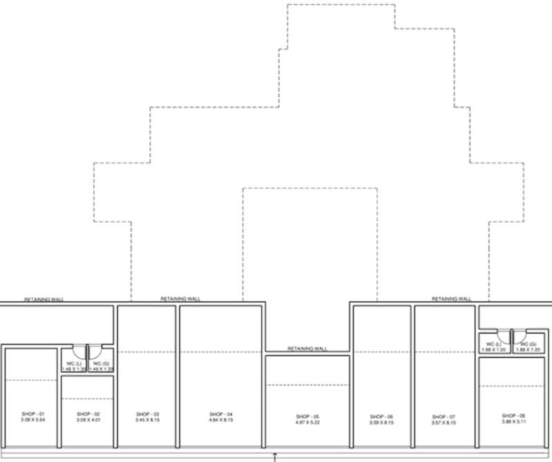  dr carmino lobo edifice B And F Dr Carmino Lobo Edifice Cluster Plan for ground Floor