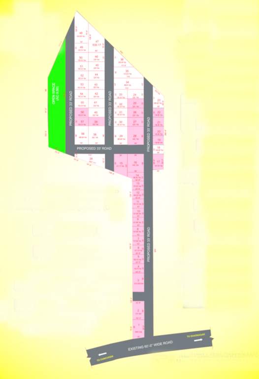  praja city Layout Plan