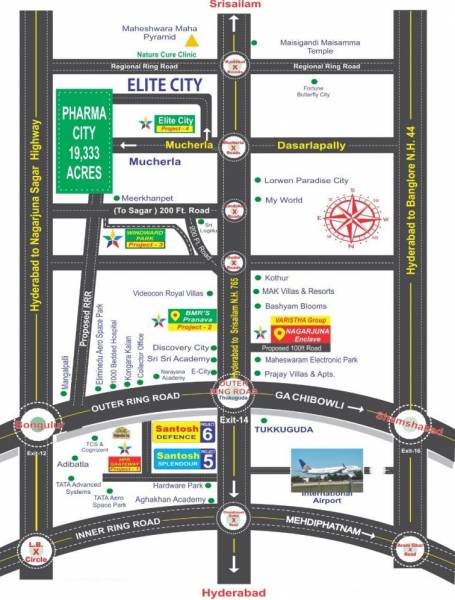  nagarjuna-enclave Location Plan