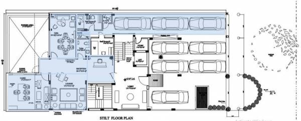  siris-estate Siris Estate Cluster Plan for Stilt Floor