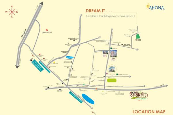  ahona Location Plan