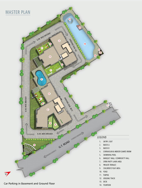  twin towers ii Master Plan