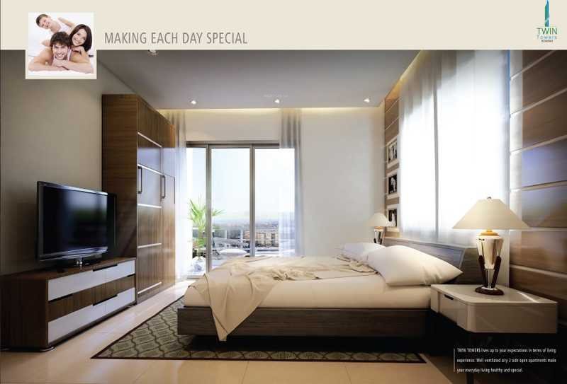  twin towers ii Bedroom