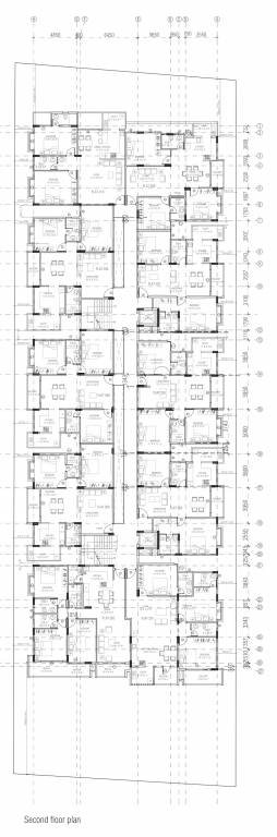  ullal apartment Ullal Apartment Cluster Plan for 2nd Floor