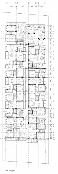  ullal-apartment Ullal Apartment Cluster Plan for 3rd Floor