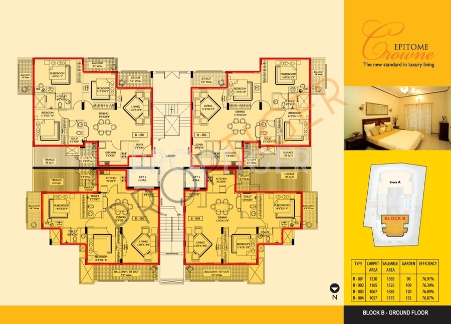 Images for Cluster Plan of Epitome Crowne