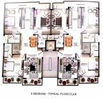 Sivanta Greens Ext 2 3BHK Cluster Plan from 1st to 4th Floor  sivanta-greens-ext-2 Sivanta Greens Ext 2 3BHK Cluster Plan from 1st to 4th Floor