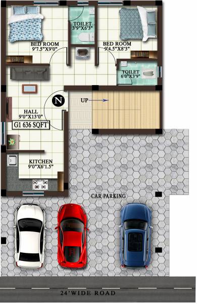  bhuvi Bhuvi Cluster Plan for ground Floor