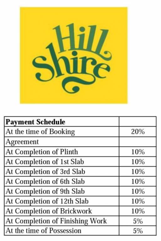 hill-shire-ph-i Construction Linked Payment (CLP) Payment Plan
