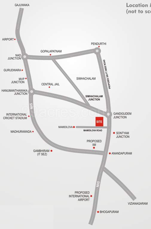  central park Location Plan